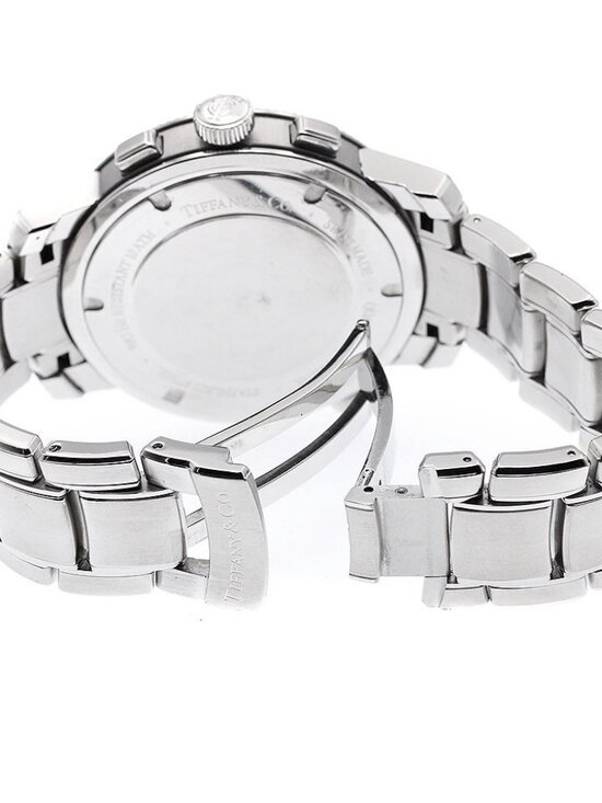 TIFFANY&Co. Mark T-57 Chronograph Date Gray Dial Quartz Men\'s Watch_930484